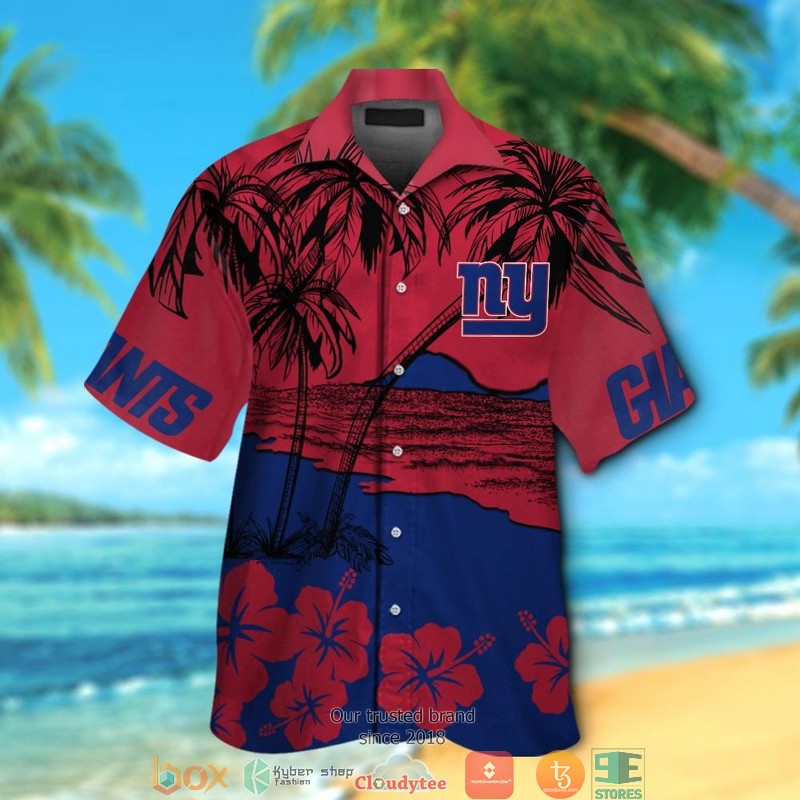 BEST NFL NEW York Giants Coconut Island Hibiscus Hawaii Set 13