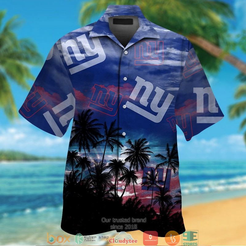 BEST NFL NEW York Giants Coconut Island Navy Hawaii Set 13