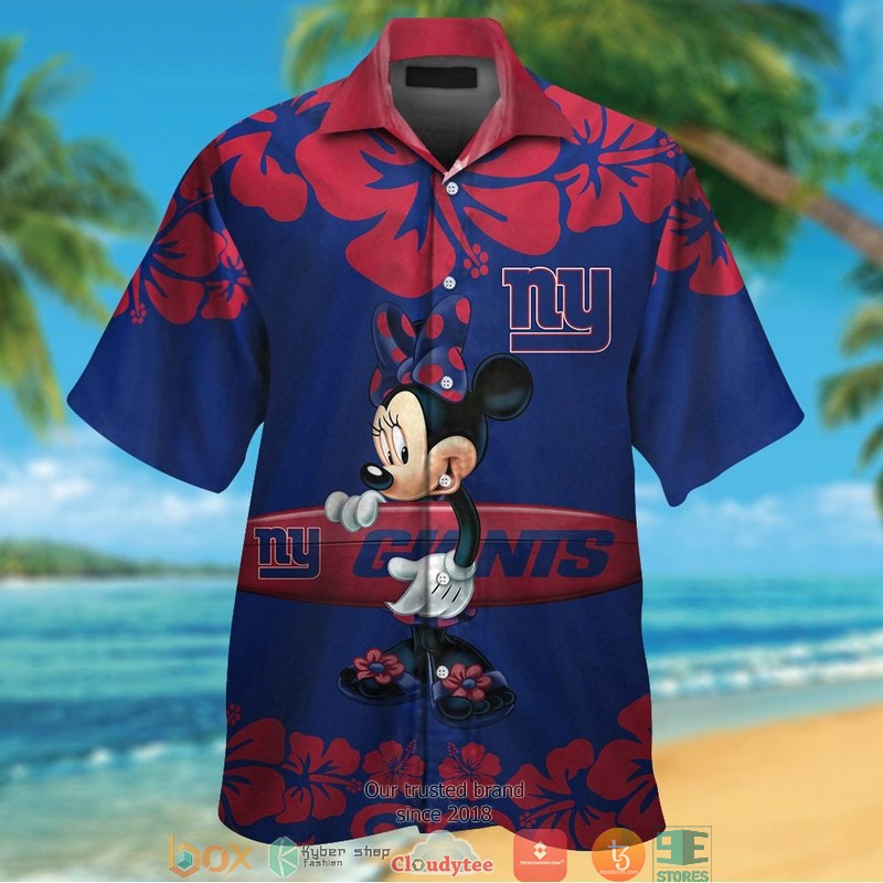 BEST NFL NEW York Giants Minnie Mouse Hawaii Set 12