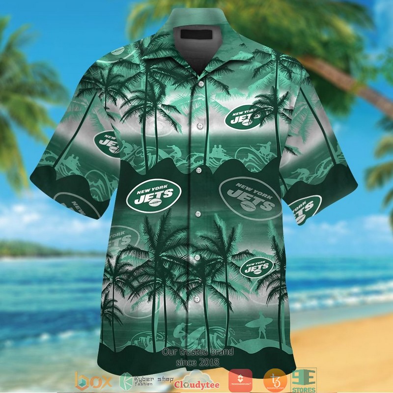 BEST NFL NEW York Jets Coconut island Ocean Waves Hawaii Set 12