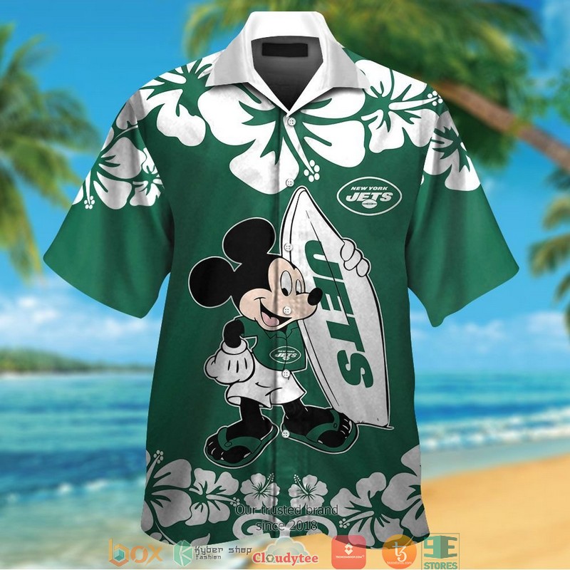 BEST NFL NEW York Jets Mickey Mouse Hawaii Set 13