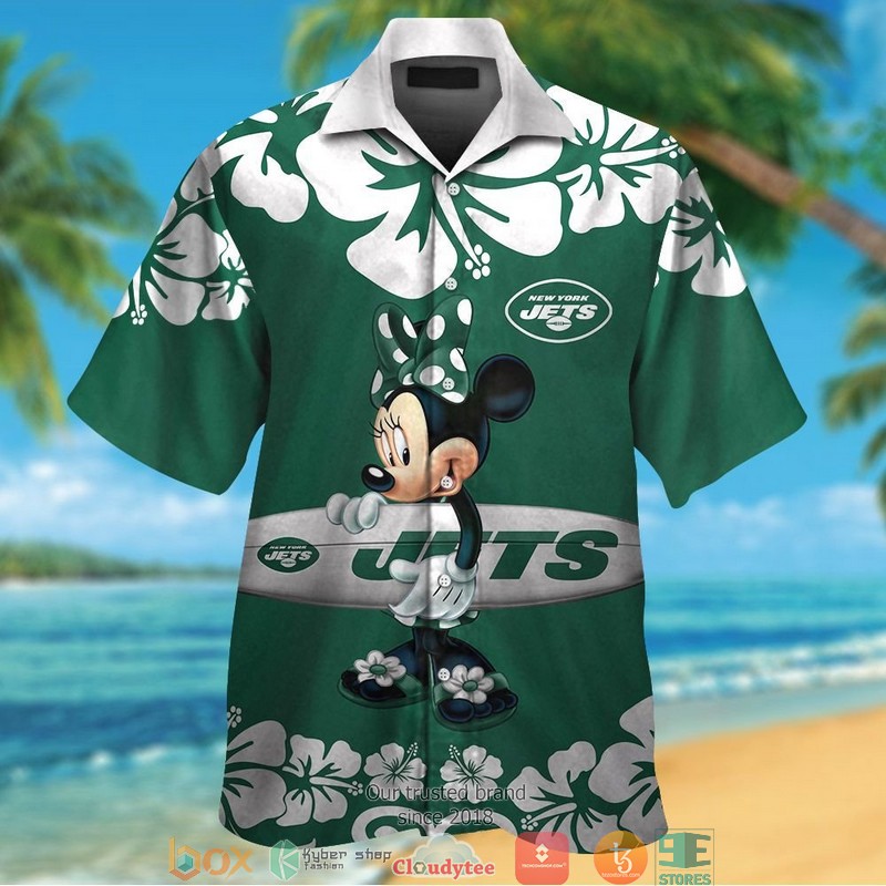 BEST NFL NEW York Jets Minnie Mouse Hawaii Set 12