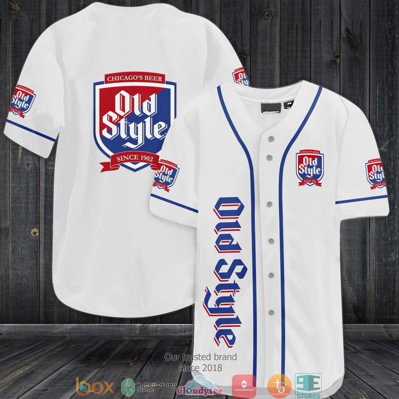 Old Style Jersey Baseball Shirt 6