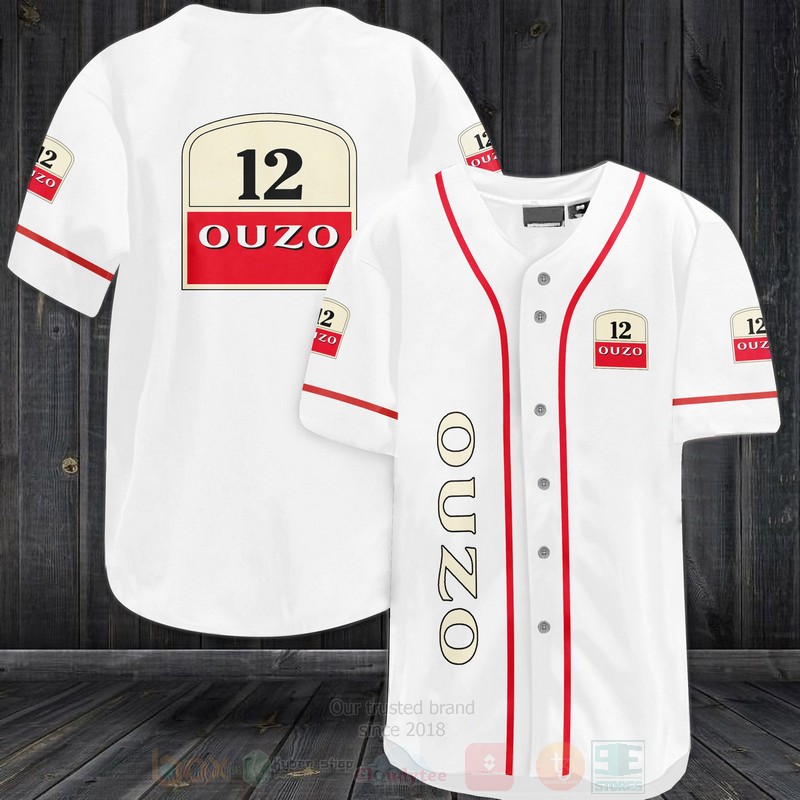 TOP Ouzo 12 AOP Baseball Jersey Shirt 2
