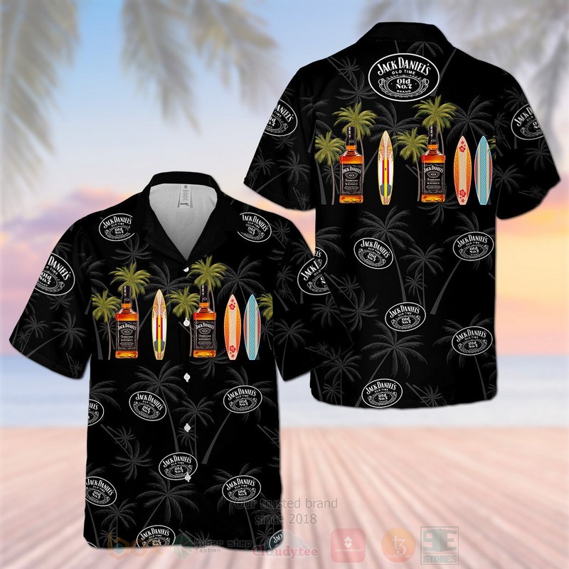 TOP Jack Daniel's Black Tropical Shirt 3