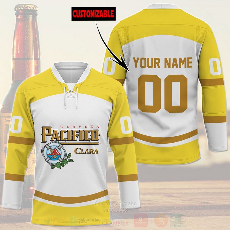 TOP Pacifico Personalized Hockey Jersey T-Shirt 6