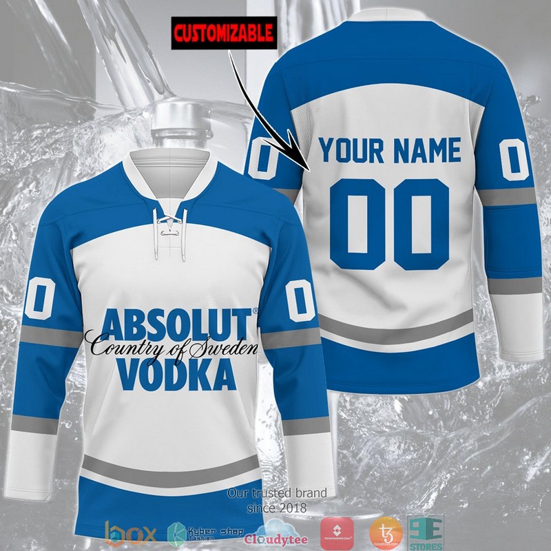 Absolut Vodka Custom Hockey Jersey 3