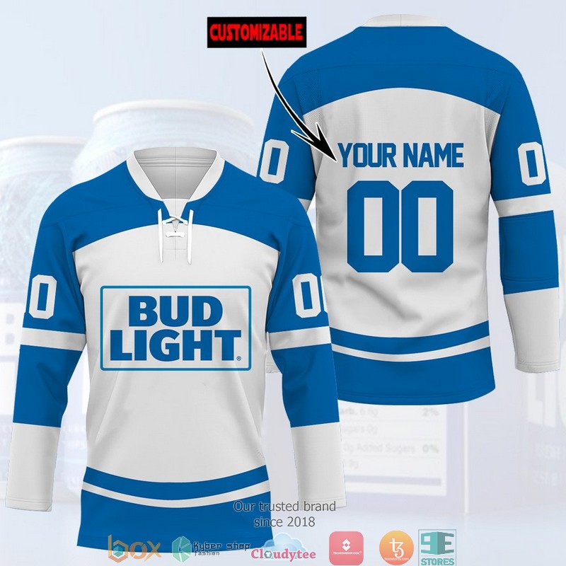 Bud Light Custom Hockey Jersey 5