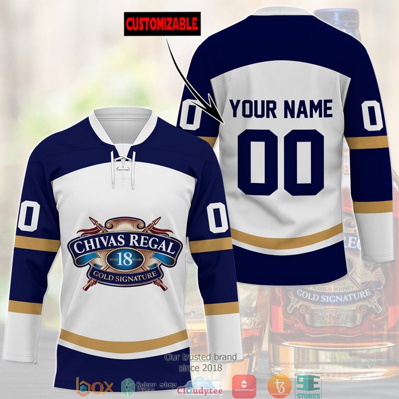 Chivas Regal 18 Custom Hockey Jersey 3