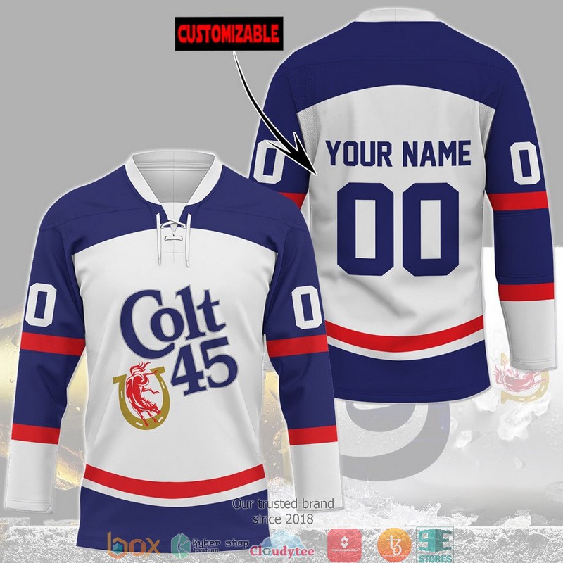 Colt 45 Custom Hockey Jersey 3