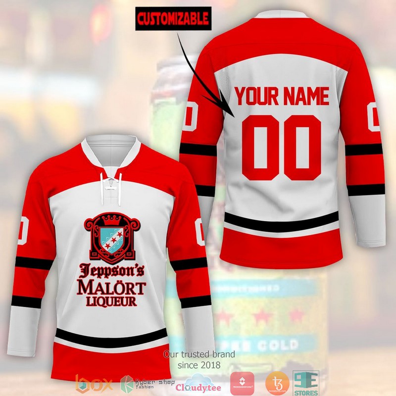 Jeppson's Malort Custom Hockey Jersey 3