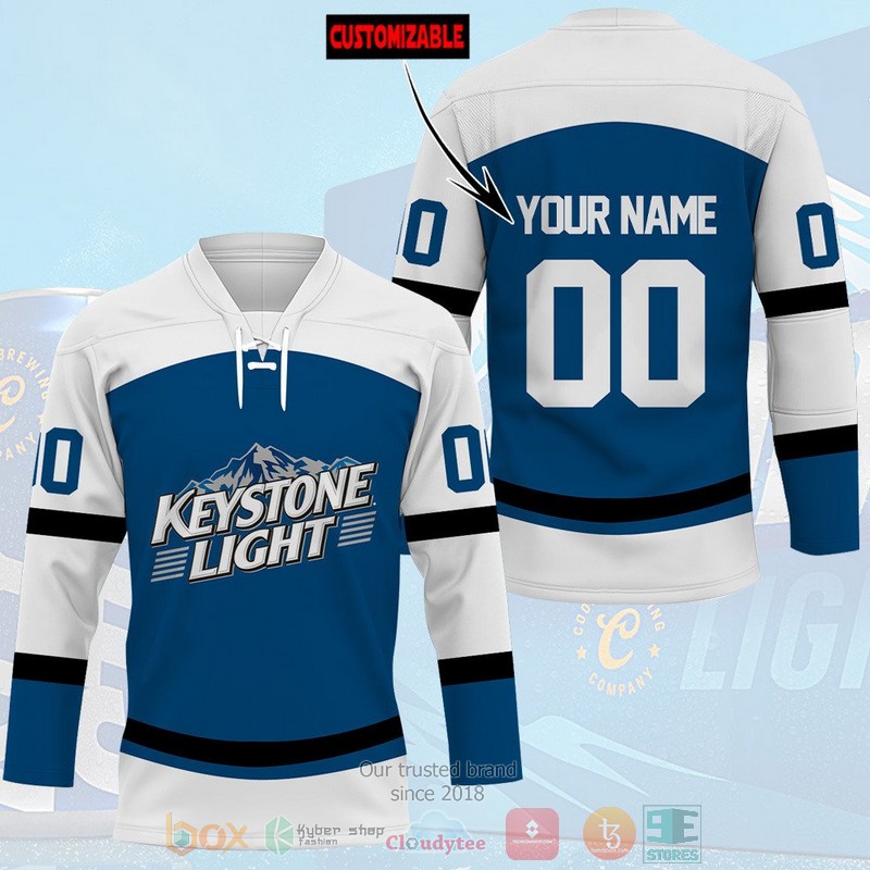 NEW Personalized Keystone Light custom Hockey shirt 1
