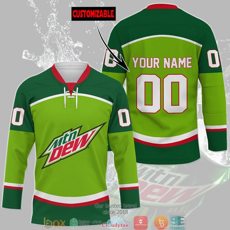 Mountain Dew Custom Hockey Jersey 3