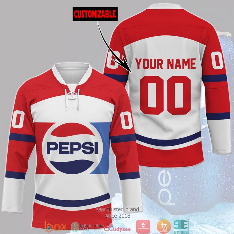 Pepsi Custom Hockey Jersey 6