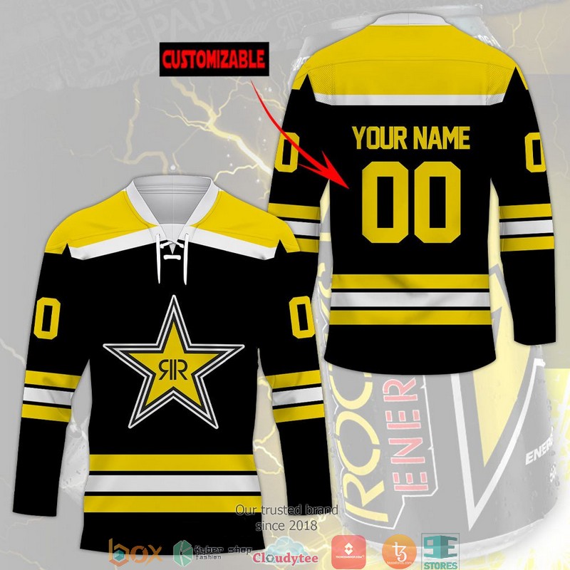 Rockstar Energy Custom Hockey Jersey 2