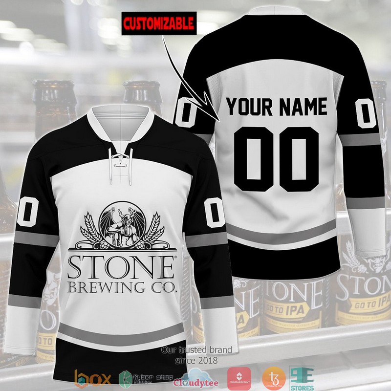 Stone Brewing Co Custom Hockey Jersey 3
