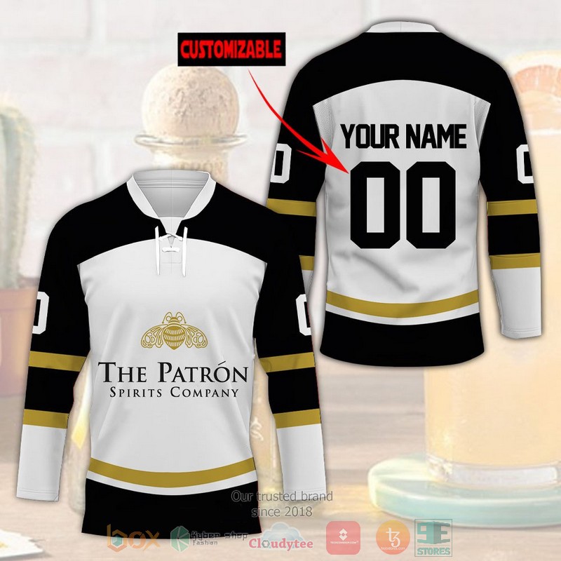 NEW Personalized The Patron Spirits Company custom Hockey shirt 1