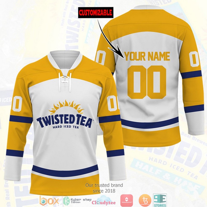 Twisted Tea Custom Hockey Jersey 2