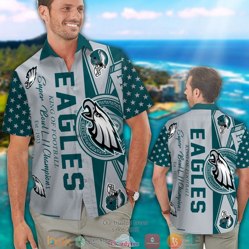 NFL Philadelphia Eagles king of football Hawaii Shirt 6