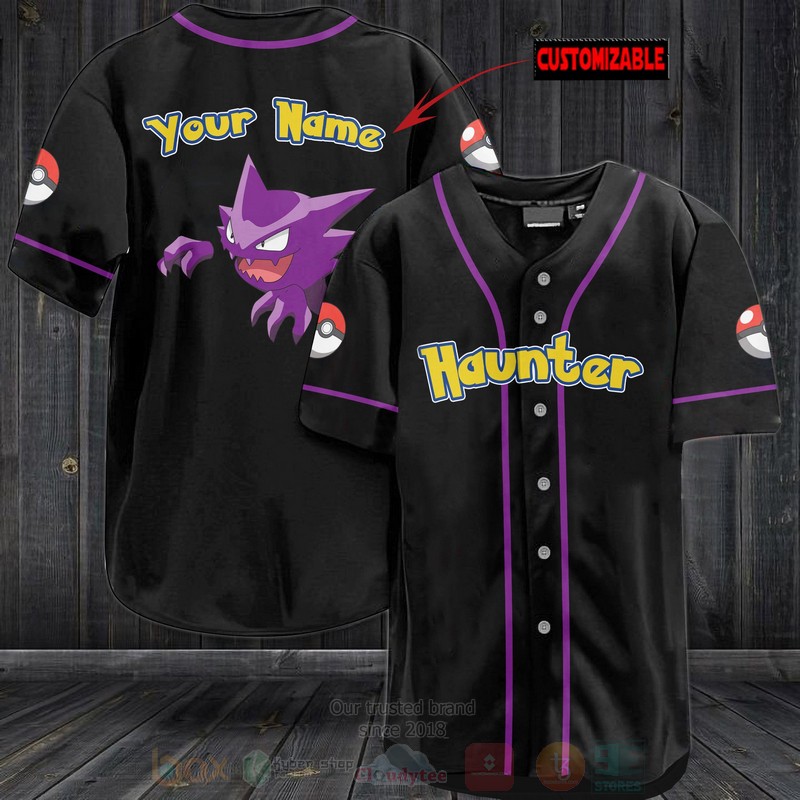 TOP Pokemon Haunter Personalized Baseball-Shirt 3