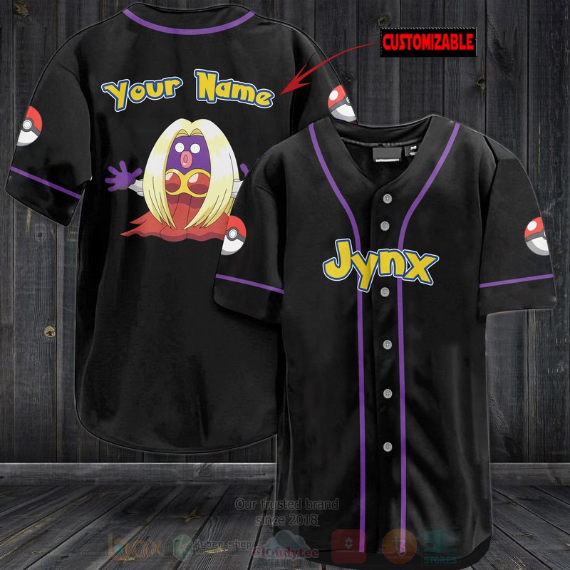 TOP Pokemon Jynx Personalized Baseball-Shirt 2