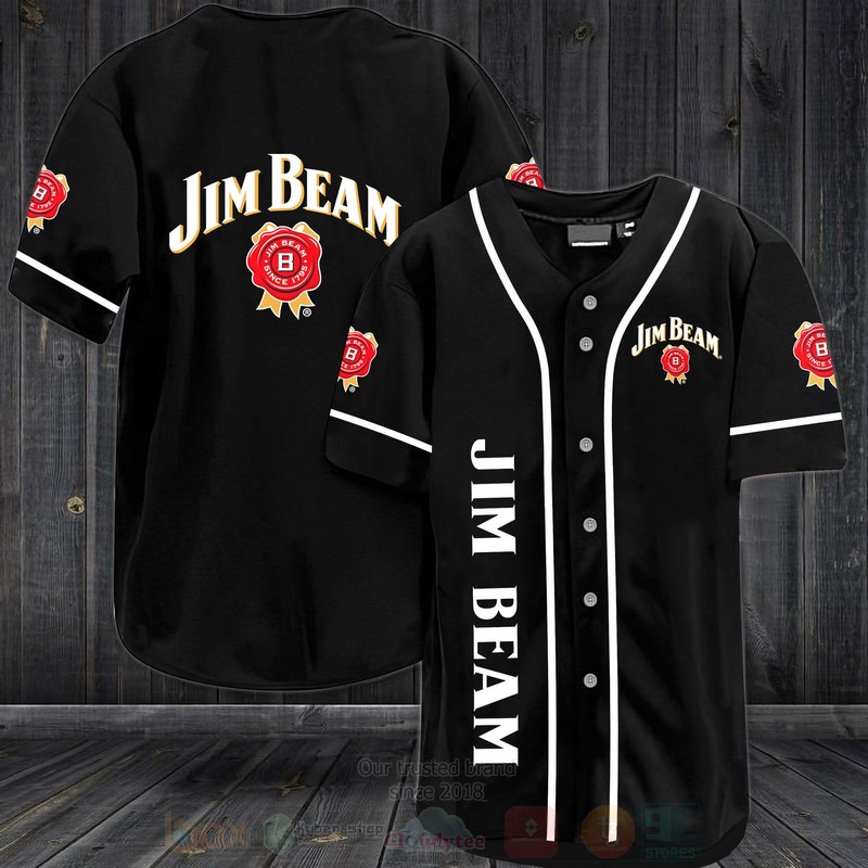 TOP Jim Beam AOP Baseball Jersey Shirt 3