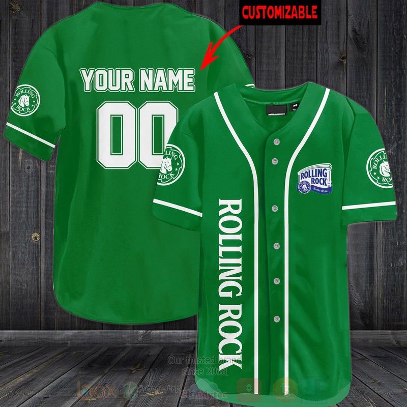 TOP Rolling Rock Personalized Baseball-Shirt 4