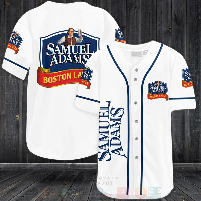 TOP Samuel Adams Boston Lager AOP Baseball Jersey Shirt 2