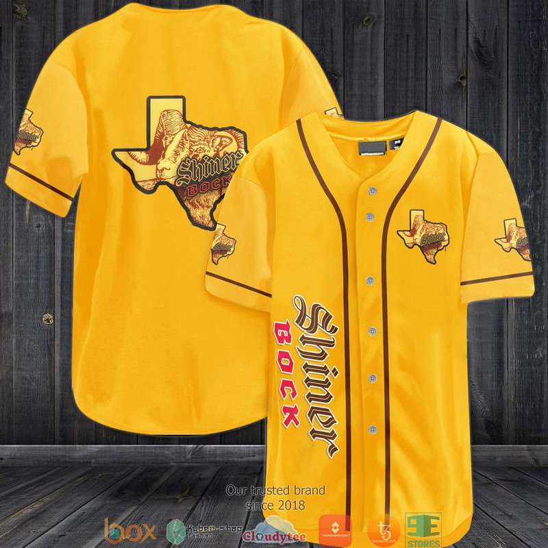 Shiner Bock Beer Jersey Baseball Shirt 5