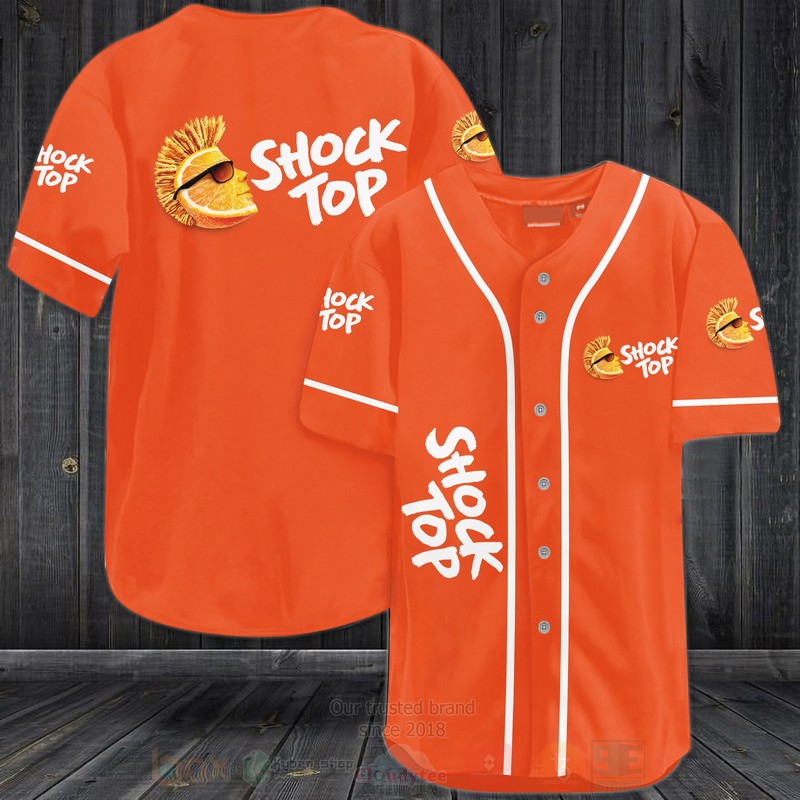 TOP Shock Top AOP Baseball Jersey Shirt 3