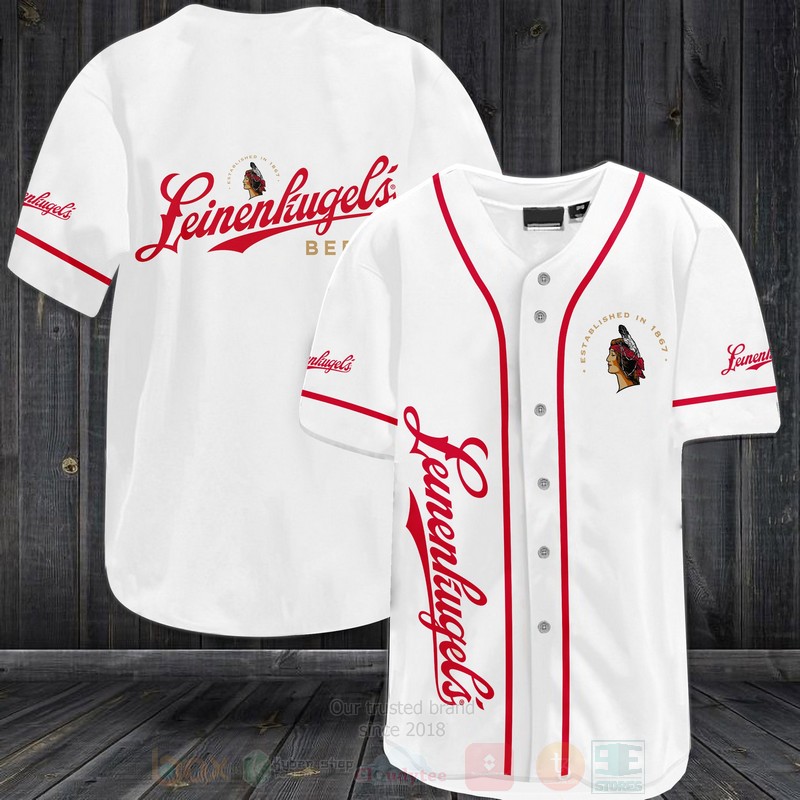 TOP Leinenkugels AOP Baseball Jersey Shirt 3
