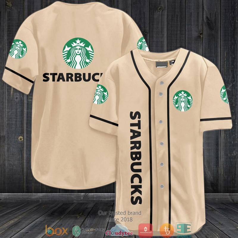 Starbucks Jersey Baseball Shirt 4