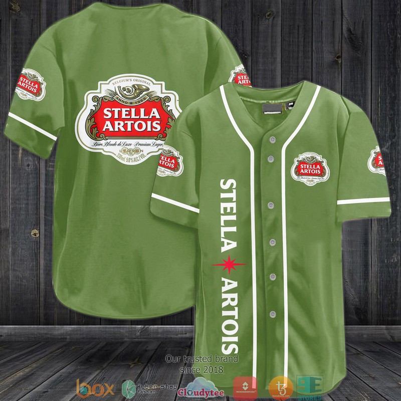 Stella Artois Jersey Baseball Shirt 2