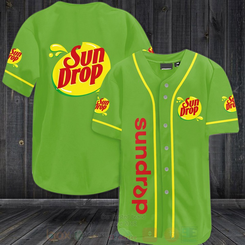 TOP Sun Drop AOP Baseball Jersey Shirt 2
