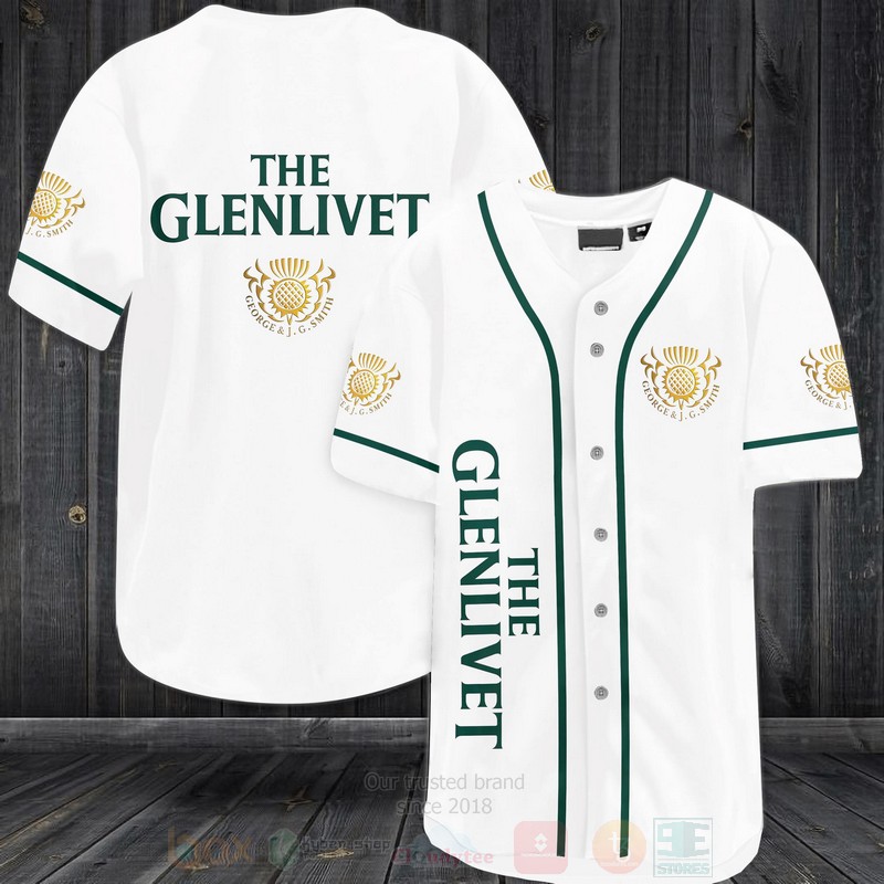 TOP The Glenlivet AOP Baseball Jersey Shirt 2