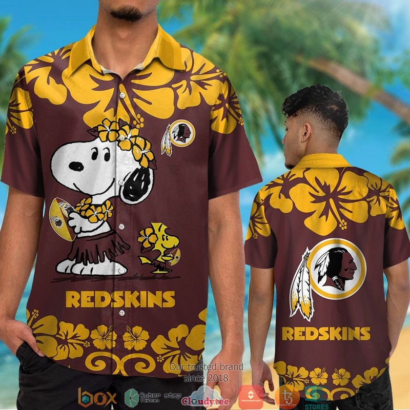 BEST NFL Washington Redskins Snoopy Hawaii Set 18