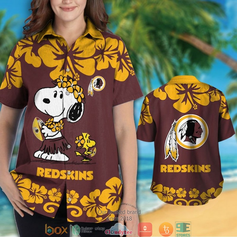 BEST NFL Washington Redskins Snoopy Hawaii Set 3