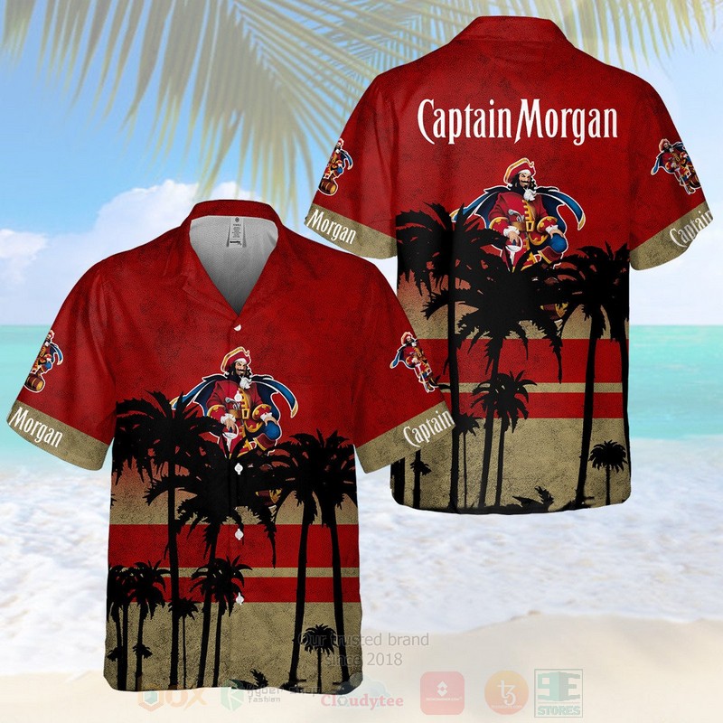 TOP Captain Morgan Tropical Shirt 11