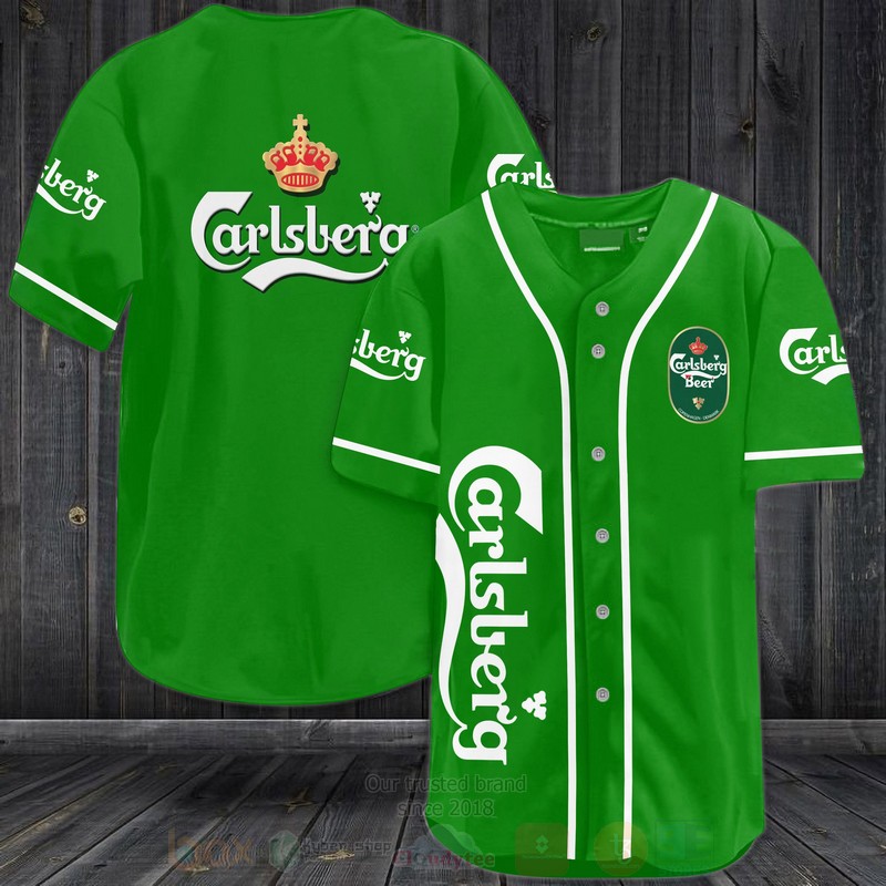 TOP Carlsberg AOP Baseball Jersey Shirt 6