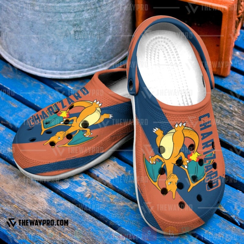 TOP Pokemon-Anime Charizard Crocs Shoes 13