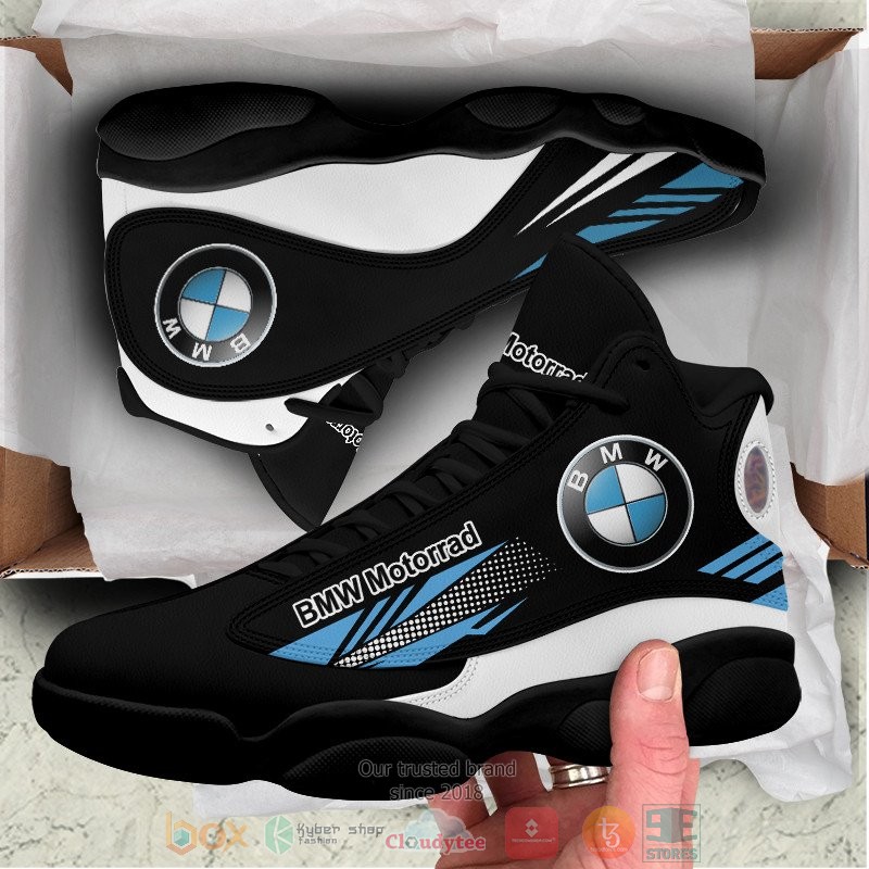 HOT BMW Motorrad black Air Jordan 13 sneakers 6