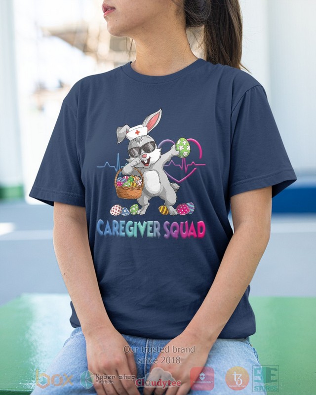 HOT Caregiver Squad Bunny Dabbing hoodie, shirt 12