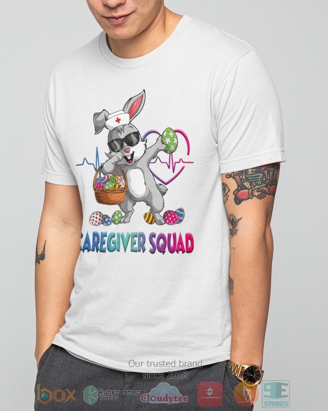 HOT Caregiver Squad Bunny Dabbing hoodie, shirt 15