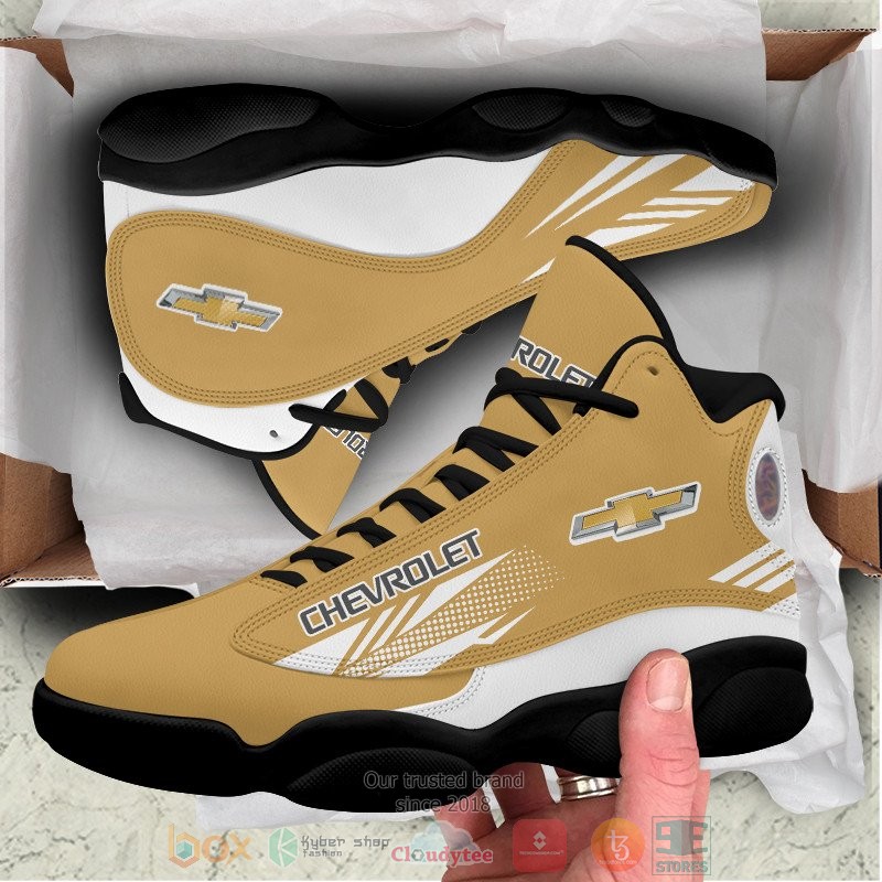 HOT Chevrolet dark yellow Air Jordan 13 sneakers 6 HOT Chevrolet dark yellow Air Jordan 13 sneakers - Image 6