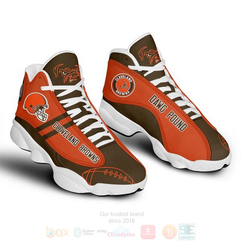 TOP Cleveland Browns NFL Jordan 13 Retro