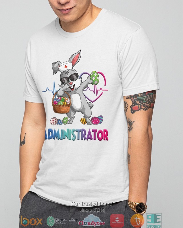 BEST Administrator Dabbing Bunny Shirt, hoodie 4