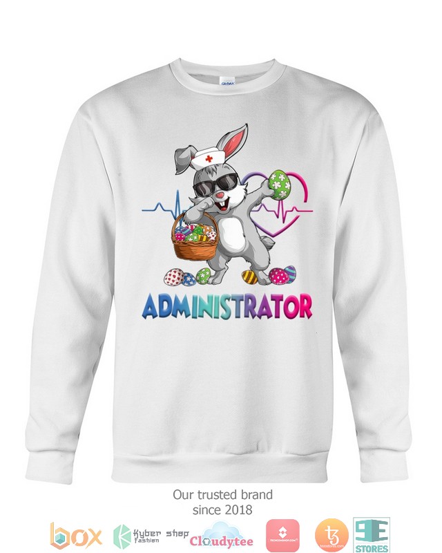 BEST Administrator Dabbing Bunny Shirt, hoodie 17