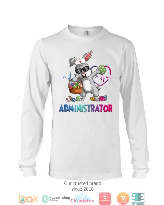 BEST Administrator Dabbing Bunny Shirt, hoodie 23