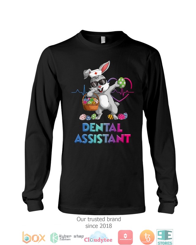 BEST Dental Assistant Dabbing Bunny Shirt, hoodie 22