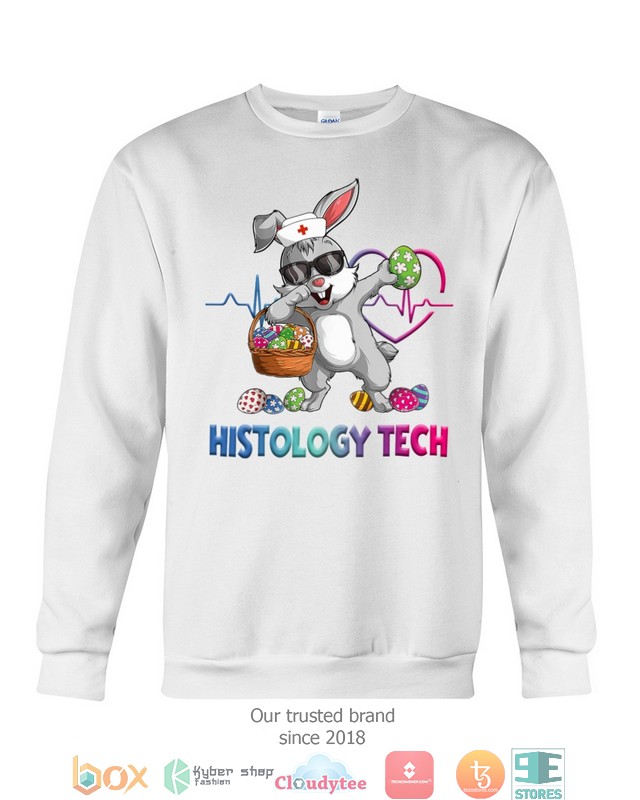 BEST Histology Tech Dabbing Bunny Shirt, hoodie 6